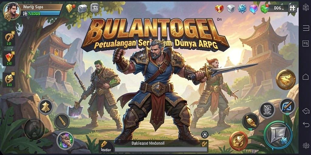 Tampilan menakjubkan dari gameplay <strong>BULANTOGEL</strong> dalam aksi ARPG.