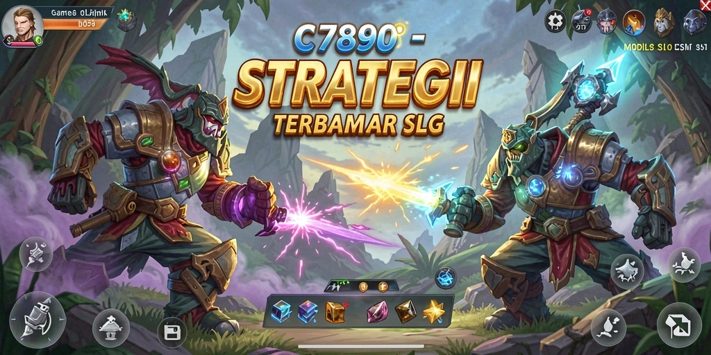 Tampilan menarik dari gameplay C7890 yang seru dan strategis.
