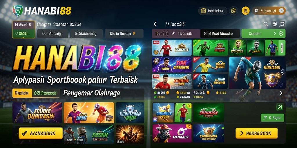 Tampilan menarik dari permainan taruhan olahraga di HANABI88.