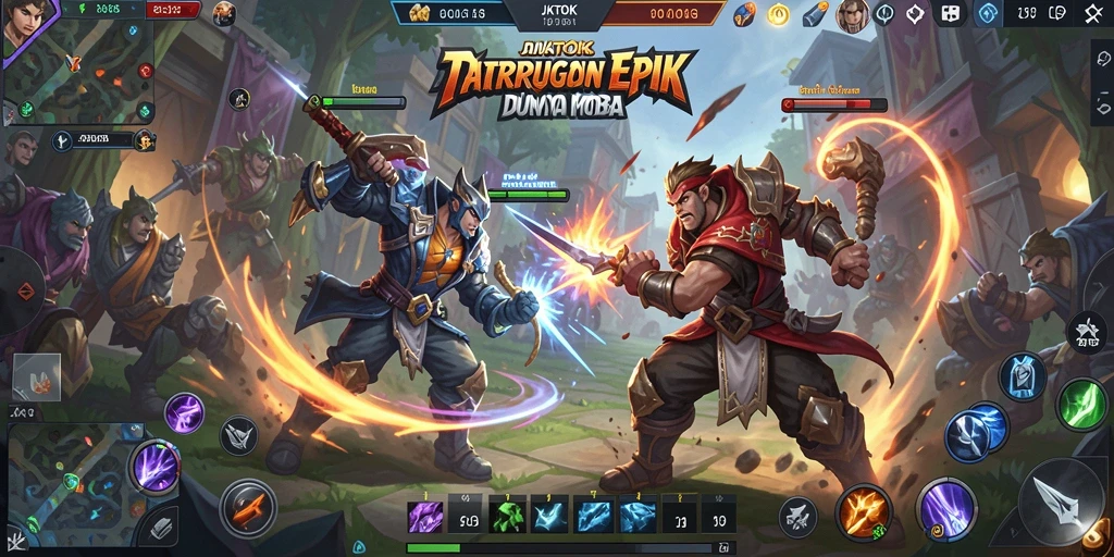 Tampilan gameplay JKTOK yang menegangkan dan seru.