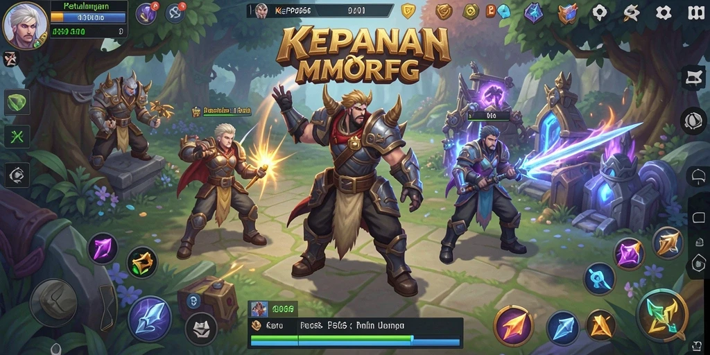 Tampilan gameplay menarik dari KEPO66 dalam dunia MMORPG.
