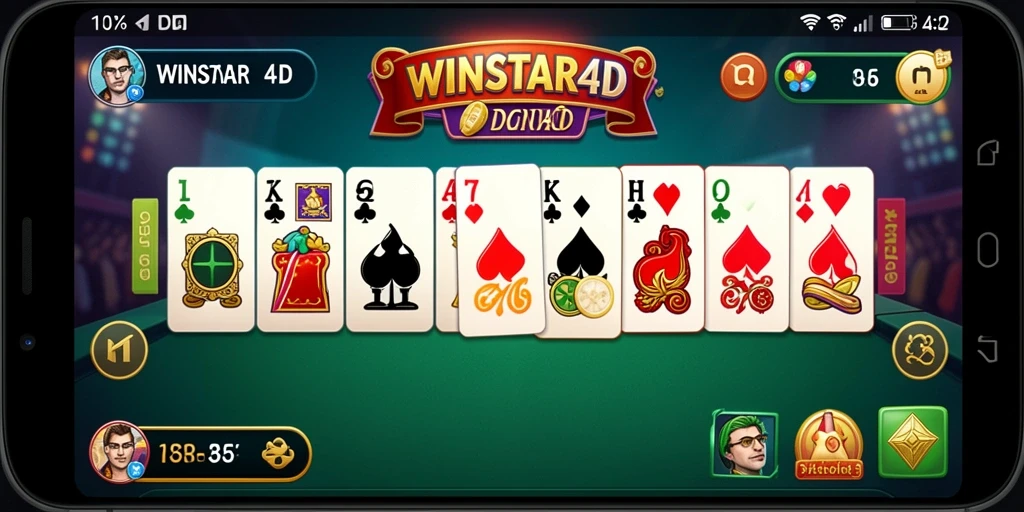 Tangkapan layar gameplay WINSTAR4D yang seru dan menarik.