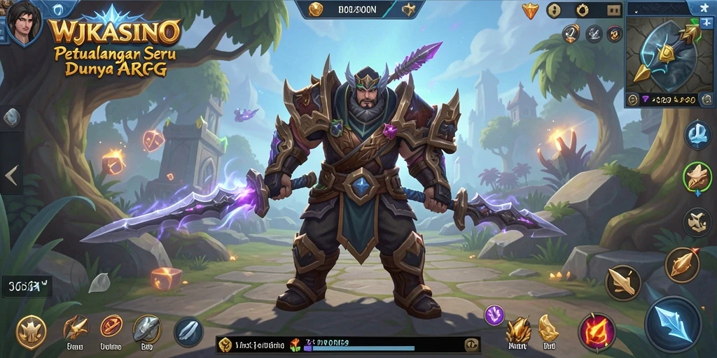 Tampilan gameplay seru WJKASINO dalam dunia ARPG.
