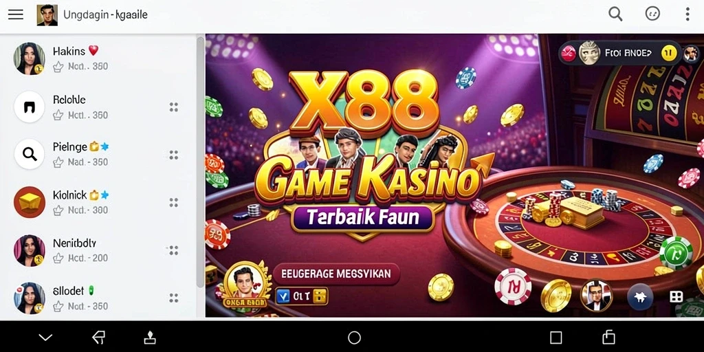 Tangkap keseruan permainan Kasino di X88 melalui gameplay yang menarik.