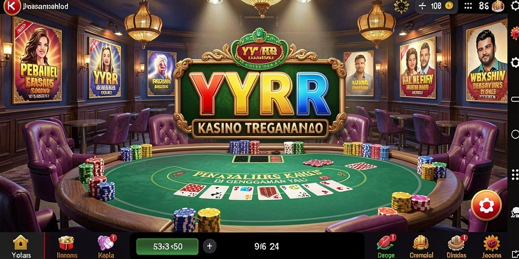 Gameplay seru dari YYRR yang menawarkan pengalaman Kasino yang mendebarkan.